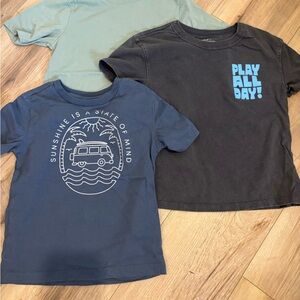 Lot of 3 boys tees size 4T